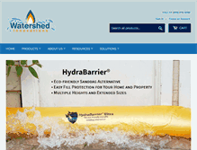 Tablet Screenshot of hydrabarrier.com
